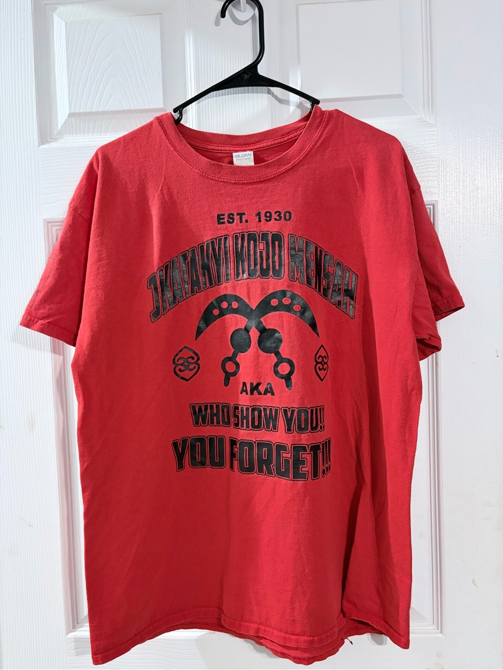 Heaven Deck International AKA Red Graphic T-Shirt Gildan Large